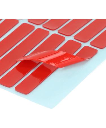 10 Sheet Nail Art Mounting Tape Salon Double Sided Adhesive Tape Accessory Nail Tip Fixation Tools Strong Viscosity Suitable for Nail Tip Color Display Nail Salon - Buy Online on GoSupps.com