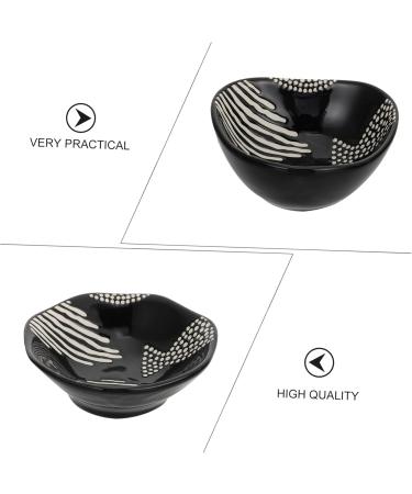 Alipis 4pcs Sauce Dish Sauce Seasoning Plate Dish Plate Barbecue Sauce White Ceramics Three-Dimensional 9X9X4CM White - Buy Online on GoSupps.com