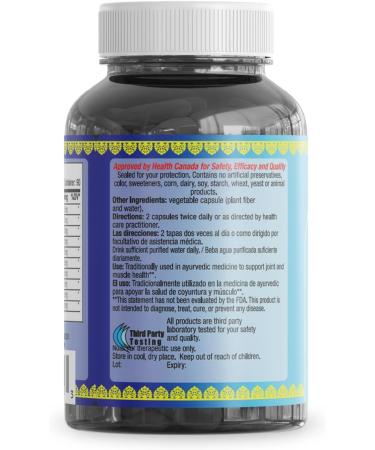 Sewanti Ayurvedic Joint Flex Capsules | Advanced Joint Health & Mobility Supplement | 450mg - 90 Capsules for Arthritis & Pain Relief - Buy Online on GoSupps.com