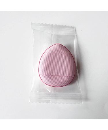 Thumb air Cushion Concealer Powder Puff fingertip Mini Powder Puff Wet and Dry Dual use pink Twin