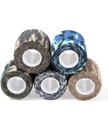 Toddmomy 9 Pcs Camouflage Athletic Tape - Self-Elastic Emergency Gauze for Versatile Dropshipping - Buy Online on GoSupps.com