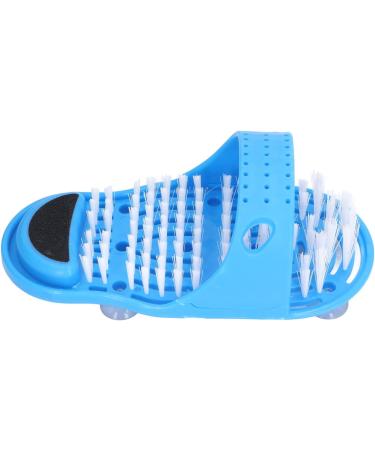 Shop Blue Shower Footwear with Sewing Cups | Embroidery Crafting and Foot Care - Improve Circulation & Relieve Pressure - Buy Online on GoSupps.com