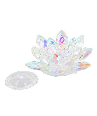 Mikinona Nail Art Crystal Cup Nail Dish Nail Art Cup Nail Art Liquid Cup Clear Nail Gel Nail Charm Storage Cup Gel De Cejas Transparente Dappen Dish Nail Practice Cups Dappen Bowl Mix Lotus