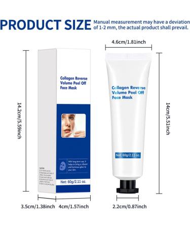 Peel off mask Skin Moisturizer Gel Fast Absorption Mask for Night Adults Women Beauty Skin Care Daily Use Improve Moisture Lock Formulated - Buy Online on GoSupps.com