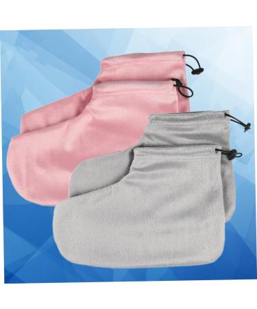 Mikinona 2 Pair Thermal Insulation Foot Cover Light Beauty Salon Atletefoot Treatment Wax Foot Covers Moisturizing Foot Bags Cotton Foot Strap Heat-retainting Foot Cover - Buy Online on GoSupps.com
