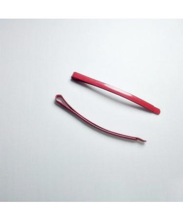 Dendeng Hair Clips | Metal Pony Clip & Red Punk Bobby Pins | Slipproof Side Clips for Cosplay Hairstyles - Buy Online on GoSupps.com