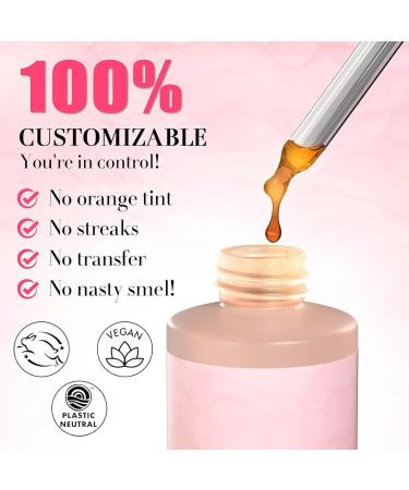  Hogvinnatil Sunless Tanning Drops 60ml Self-Tanning Drops Drink Drops To Naturally Improve Melanin Skin Tone Enhancement For Real Sunny Glass - Buy Online on GoSupps.com