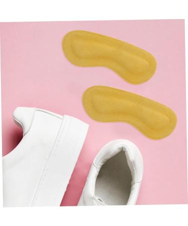 Beaupretty 4 Pairs Women's High Heel Cushion Pads - Comfortable Sole & Heel Grips for Perfect Fit - Yellow Liner Filler for Shoes 10.10x3.60x0.30CM - Buy Online on GoSupps.com