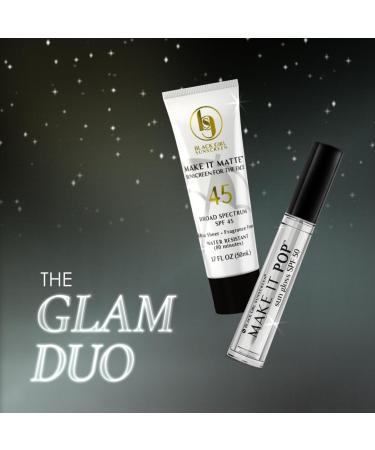 Buy Face & Lip Sunscreen Make It Glam Duo - SPF 45 Matte & SPF 50 Gloss | International Shipping Available - Buy Online on GoSupps.com