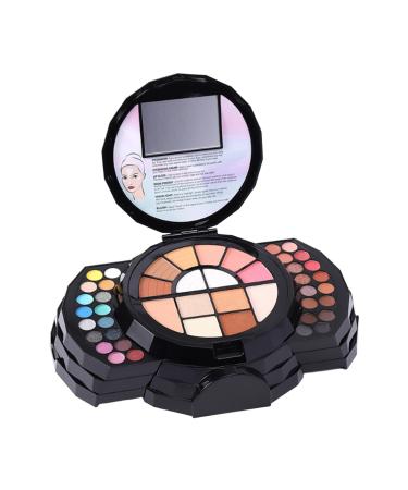 Ruwshuuk Makeup Kit for Beginner Complete Makeup Kit - 110 Colors Complete Makeup Kit Natural Color Makeup Hen Included Eyeshadow Glitter