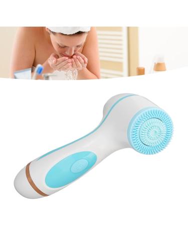 Facial Cleansing Brush Silicone Pore Deep Cleansing Electric Face Brush for Salon (Blue) - Buy Online on GoSupps.com