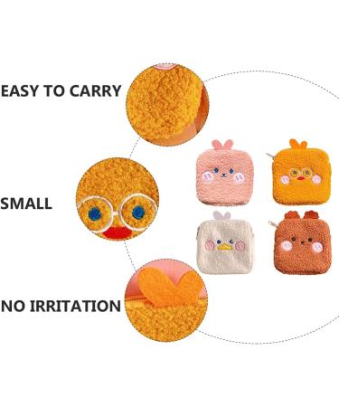 Buy Housoutil Menstrual Pads BAG | 4PCs Portable Sanitary Napkin Storage Kit for Girls - Travel Convenience - Buy Online on GoSupps.com