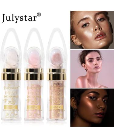  G n rique INTEROOKIE Fairy Highlight Tapping Powder Brightens The Full Body Natural Three-Dimensional Look Powder Blush Fairy Powder Pearl Glitter Powder (H03#) - Buy Online on GoSupps.com