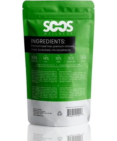 Soos Beef Liver and Chicken Treats for Dog and Cat - 113gr / 4oz - Buy Online on GoSupps.com