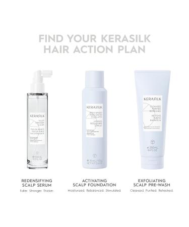 KERASILK Redensifying Shampoo | Fuller & Thicker Hair | Plumps Roots for Denser Strands | Best for Thinning & Weak Hair | 250ml - International Shipping Available - Buy Online on GoSupps.com