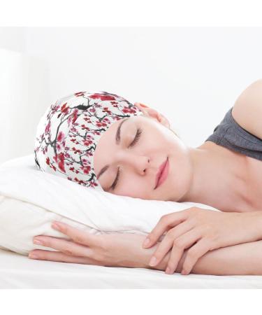 Oyihfvs Slouchy Beanie Sleep Cap | Lightweight Satin Bonnet | Cozy Night Cap | Casual Hat for Sleeping - One Size Multi 19 - Buy Online on GoSupps.com