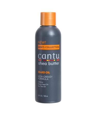 Cantu Mens Beard Oil 3.4 Ounce (100ml) Tea Tree 100.6 ml (Pack of 1)