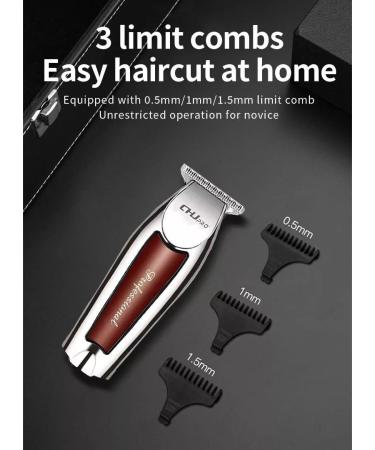 ZiaWorld Hair Clippers for Men Beard Trimmer Cordless Barber Trimmer Kit Waterproof Adjustable Speeds Grooming Kit USB Rechargeable Powerful Motor Low Noise Long Battery Life Waterproof - Buy Online on GoSupps.com