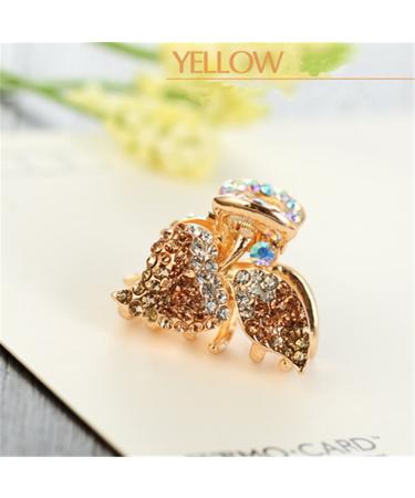 Ruihfas Sweet Cherry Bangs Clip Set- 4Pcs Mini Rhinestone Hair Claws for Women & Girls - Buy Online on GoSupps.com
