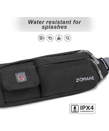 ZOMAKE Crossbody Fanny Pack - Water Resistant Mini Bum Bag for Running and Travel - Adjustable Strap Waist Bag for Men and Women - Buy Online on GoSupps.com