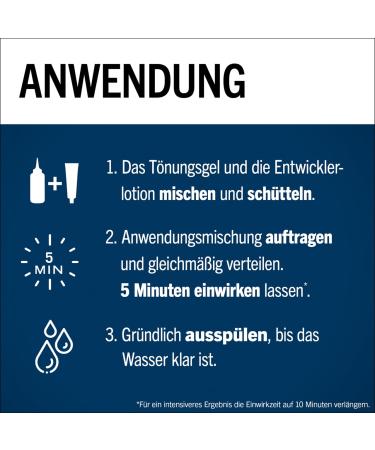 Men's Perfect Anti-Gray Tint Gel 40 Dark Blonde - 2x80ml | Natural Looking Hair Color for Men Blends Gray Hair - Buy Online on GoSupps.com