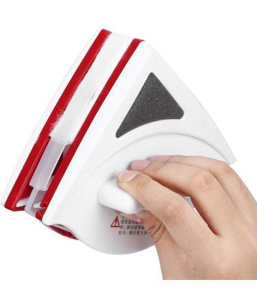 Magnetic Window Cleaner Double-Sided Glass Surface Wiper Window Cleaning Brush Cleaning Tool for Highrise Glasses Cleaning(Red) - Buy Online on GoSupps.com