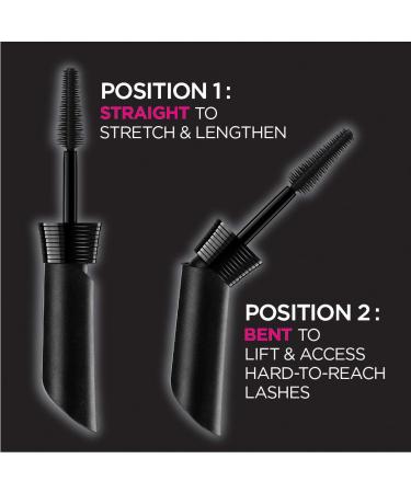 L'Oreal Unlimited Length & Lift Mascara 235 - Blackest Black | 0.24 oz (7 ml) - Buy Online on GoSupps.com