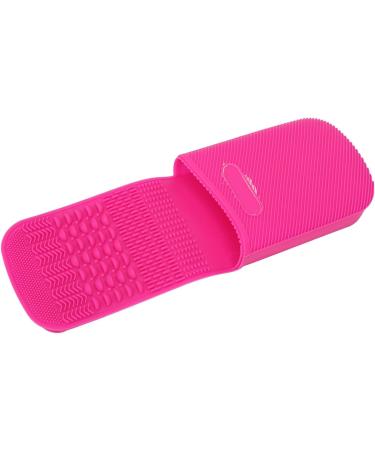 Silicone Makeup Brush Cleaning Mat Multifunctional Easy Clean Suction Cup Tools Storage Cosmetic Brush Cleaning Mat for Grease Removal - Buy Online on GoSupps.com