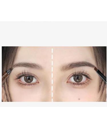 Eyebrow Pencil Eyebrow Makeup Eye Brow Pencils for Women with 4 Fork Tip Like Natural Brows Eyebrow Pen Eye Brow Pencils (Black) - Buy Online on GoSupps.com