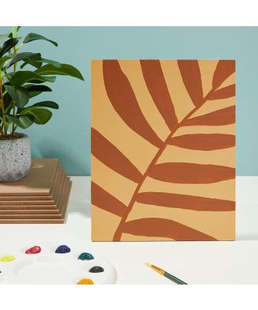 0.25 Thick Blank MDF Chipboard Sheets for Painting and Arts - 8 x 10 in, 12 Pack - Buy Online on GoSupps.com