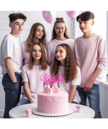 Custom Pink Youth Consecration Cake Topper | Acrylic Birthday Decoration for Boys & Girls - Buy Online on GoSupps.com