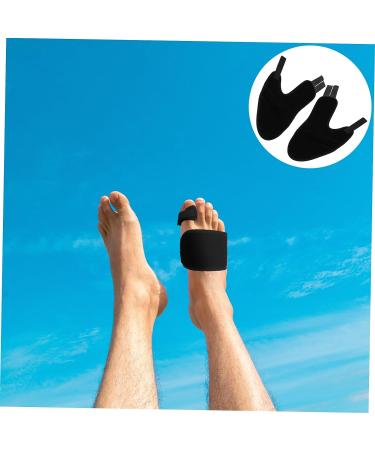 HEALEEP Big Toe Splint 2pcs Hallux Valgus Strap Orthopedic Bunion Foot Pad Black - Buy Online on GoSupps.com