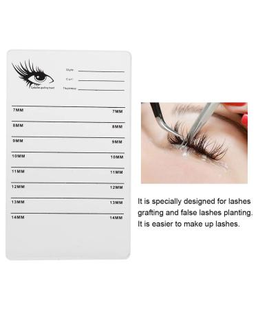 False Eyelashes Grafting Storage Board | Eyelashes Display & Measuring Tool for Extensions - Shop Internationally - Buy Online on GoSupps.com