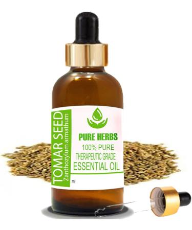 Pure Herbs Tomar Seed Essential Oil (Zanthoxylum Armatum) 15ml - Premium Quality International Shipping - Buy Online on GoSupps.com