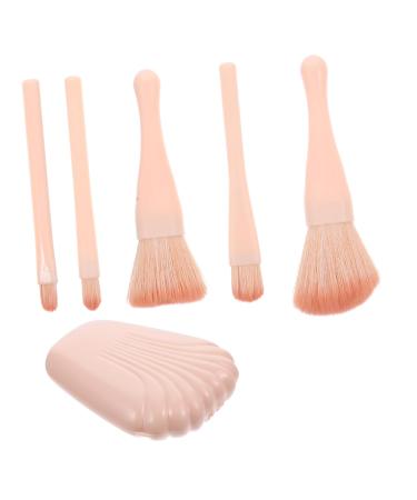 FRCOLOR 25 Pcs Mini Red Tea Hat Makeup Brush Set - Highlighter Blush Contouring & Eyebrow Brushes for Travel - Buy Online on GoSupps.com
