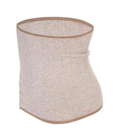 IPENNY Warm Knitted Abdominal Binder | Kidney Warmer Back Slim Postpartum Wrap Belt - Khaki | International Shipping Available - Buy Online on GoSupps.com