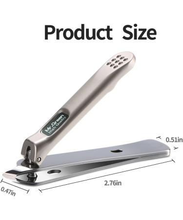 Premium Nail Clippers for All: Diagonal Cutters for Fingernails & Toenails with Files | Nailzwick - Perfect for Women Men Children & Seniors - Buy Online on GoSupps.com