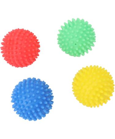 Eco-Friendly Silicone Dryer Balls - Reduce Drying Time Reusable 4 PCS (Red Yellow Blue Green) for Apartments - International Shipping - Buy Online on GoSupps.com