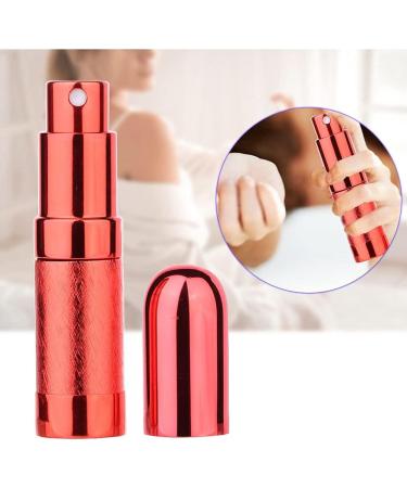 Verdant Touch Perfume Spray Bottle Portable Perfume Bottle Aluminum Atomizer 10ml Empty Cosmetic Spray Bottle (Red) - Buy Online on GoSupps.com