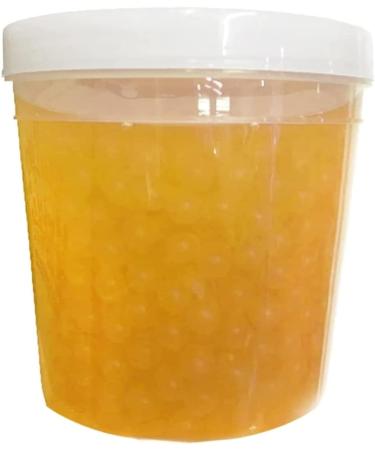 Tanoshiya Mango Popping Boba Pearls for Bubble Tea Dessert Toppings Cocktails - 1.3KG (Pack of 6) - Buy Online on GoSupps.com