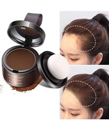 Hairline Powder Shadow - Instant Root Cover Up & Thickness - Waterproof Hair Dye Touch Up (Brown) - 4g - Buy Online on GoSupps.com