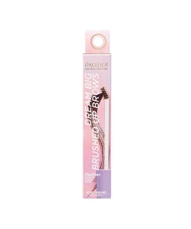 Pacifica Beauty Dream Big Brushed Up Brows | Tinted Brow Gel for Fluffy, Full Brows | Plant Fiber Formula | Vegan & Cruelty-Free | Dark Medium 0.19 oz - Buy Online on GoSupps.com