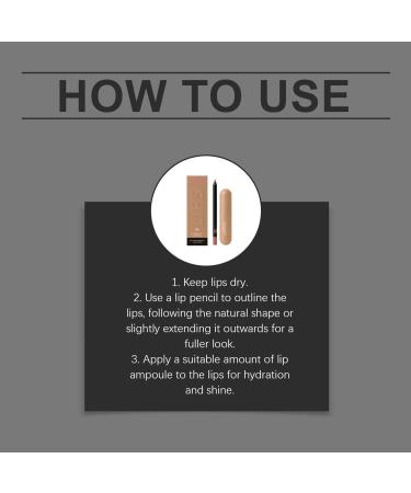  NTHFECG Lip serum 15 ml and lip liner 1.2 g all-in-one makeup kit collagen lip gloss for dry lips makeup kit (B) - Buy Online on GoSupps.com