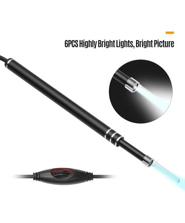Namolit 720P Visual Ear Cleaner | Ear Wax Removal Endoscope Otoscope | 1MP | for Smartphone Tablet Computer | Cleaning Ear Mouth Nose Skin Pets Baby - Buy Online on GoSupps.com