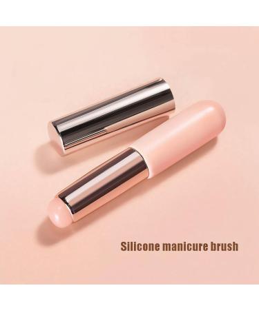 RTKHFZE French Nail Stamper - Pink Silicone Nail Tool for Perfect French Tip Manicure | DIY Gel Nail Polish Kit - Buy Online on GoSupps.com