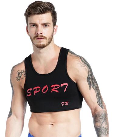 IYUNYI Men's Neoprene Brace Vest Chest Support Strap for Fitness Sports - Large (Pack of 1) - Buy Online on GoSupps.com