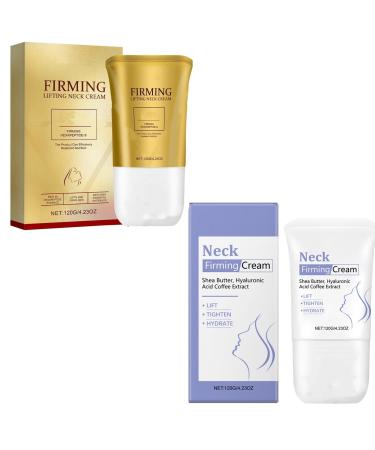 JUNHONGLI Firming Neck Cream With Roller Women Go To Firm And Lift Neck Cream For Body Face Moisturize And Firm Skin Combination