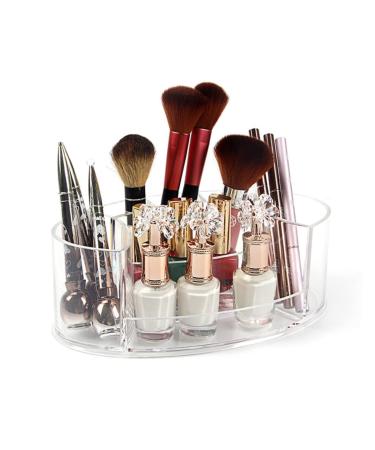 Beavorty Box Jewelry Storage Organizer Jewelry Organizer Clear Cosmetic Storage Case Showcase Lipstick Stand