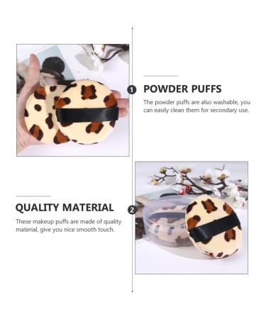 FRCOLOR 12 Pcs Leopard Print Makeup Puff - Foundation Applicator Sponges for Flawless Finish | International Shipping - Buy Online on GoSupps.com
