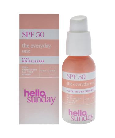 Hello Sunday The Everyday One Face Moisturiser SPF 50 for Unisex - 1.7 oz Moisturiser